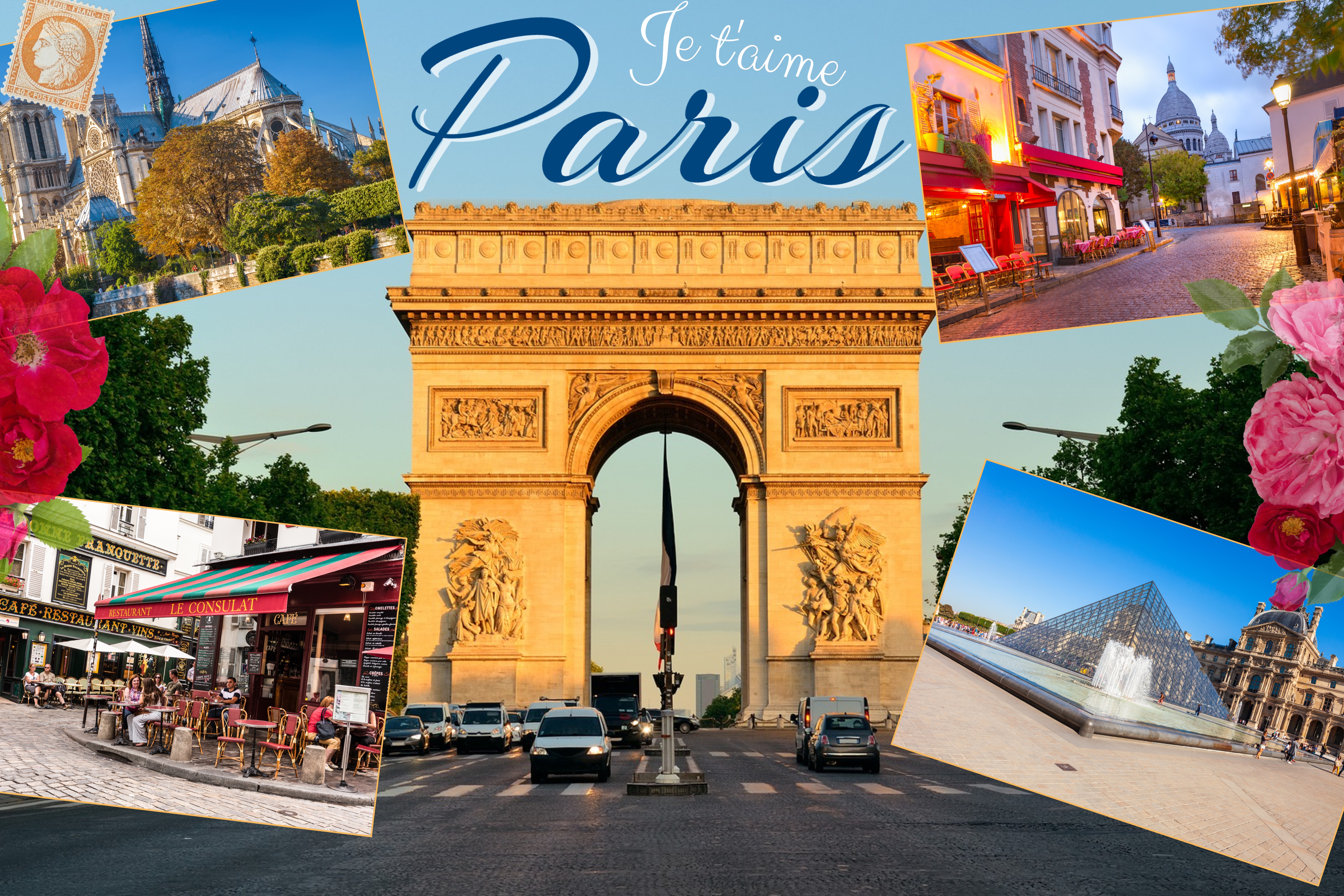 Paris Greeting Card