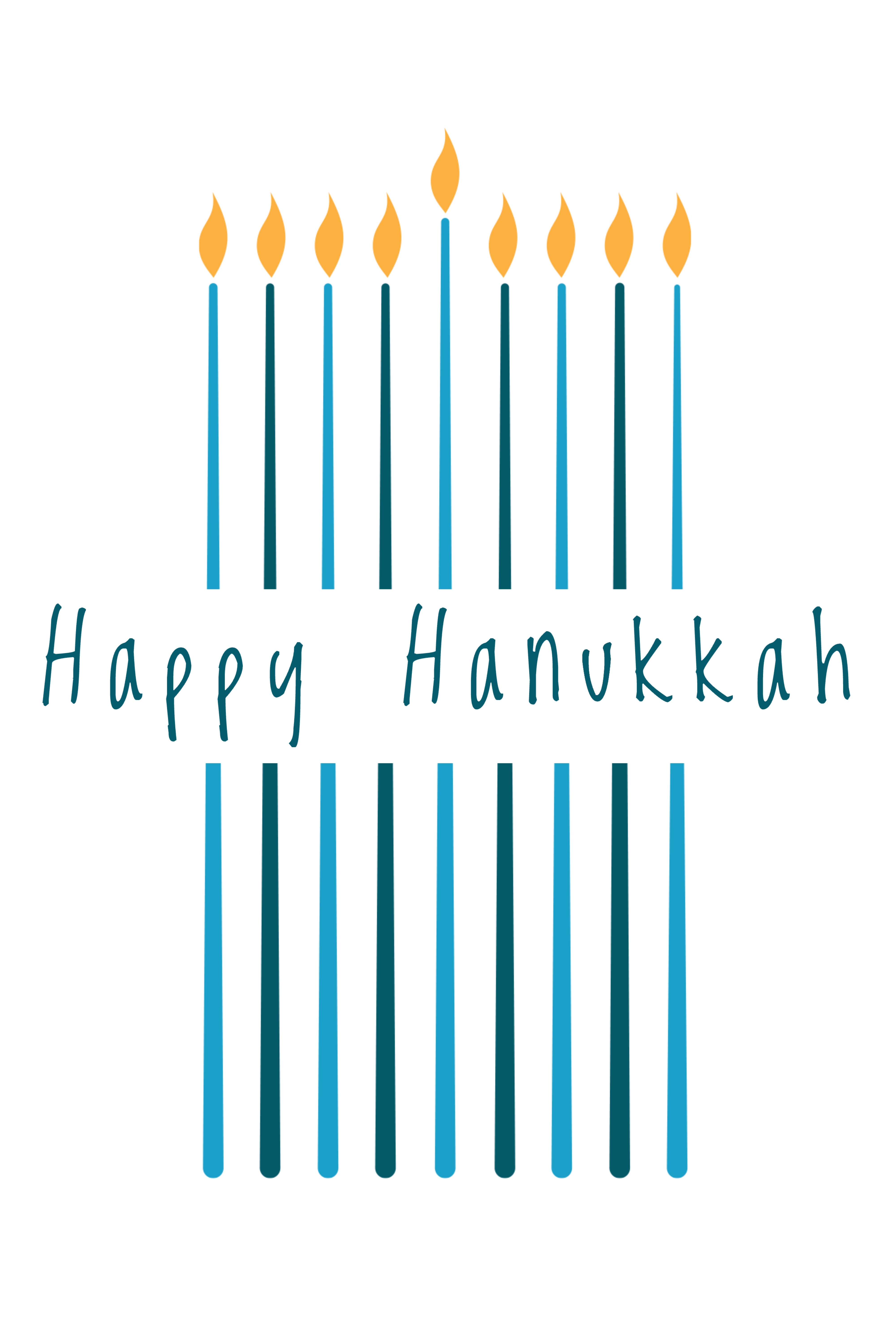 Holiday Hannukkah Card