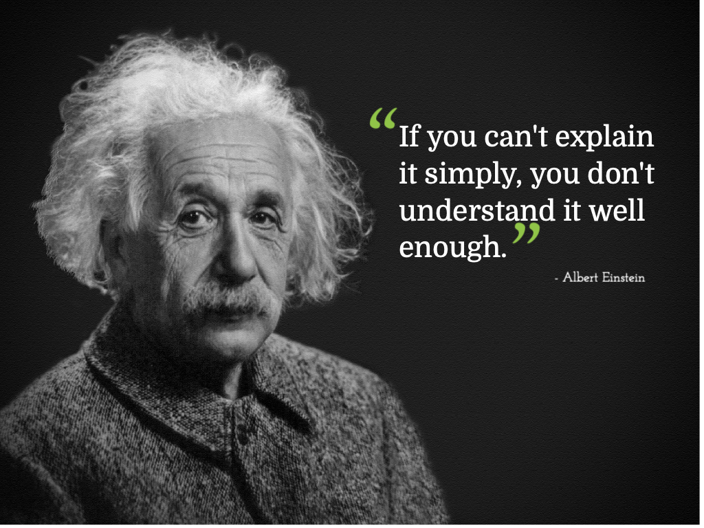 Albert_Einstein_-_If_you_cant_explain_it_simply Quote Card